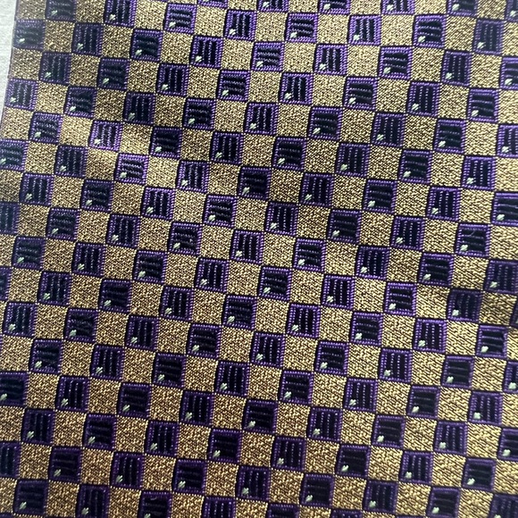 - VINTAGE MARIO ROSSINI  NECK TIE - Picture 5 of 7